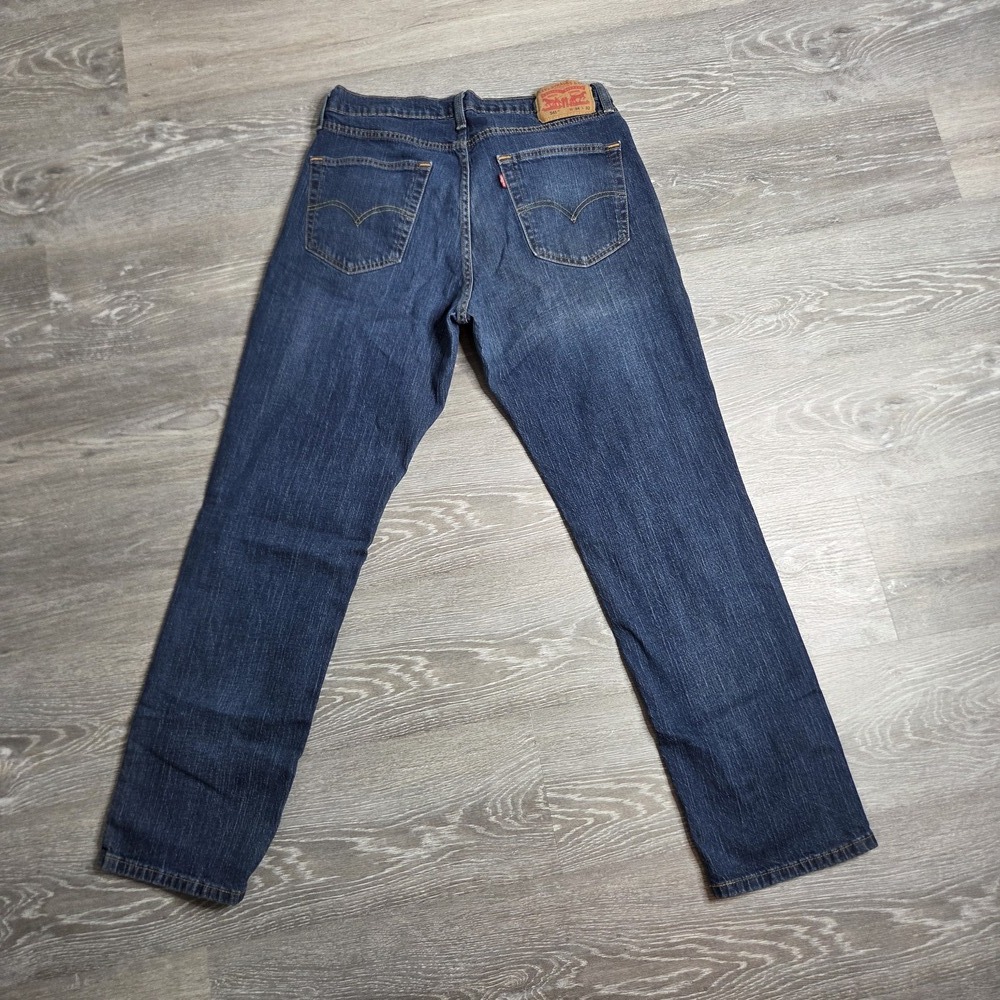 Levi's 541 Athletic Taper Fit Men's Jeans Dark Wash W34 L32 - Picture 4 of 7